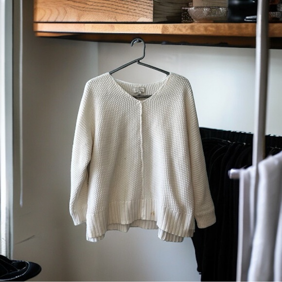 Lucky Brand Sweaters - Luke Brand white woven sweater